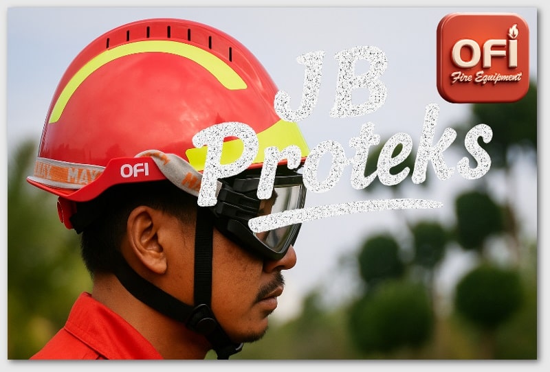 Helm Rescue Pemadam OFI