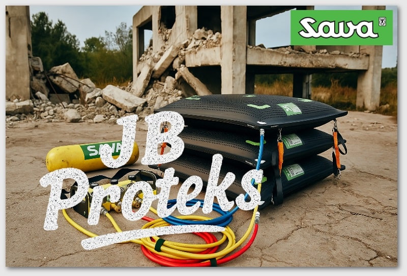 high pressure lifting airbags penyelamatan