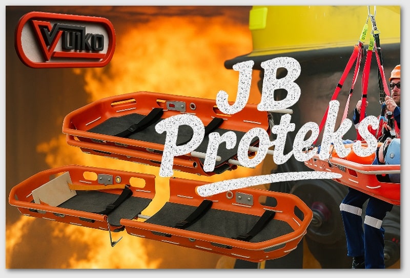 Tandu Split Basket Stretcher Vulko