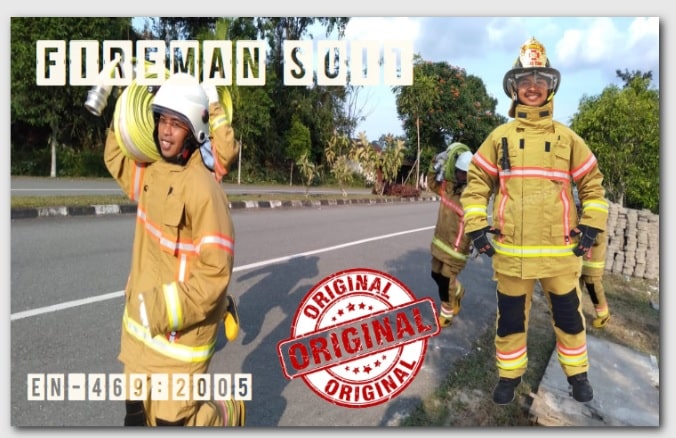 baju tahan panas untuk pemadam kebakaran