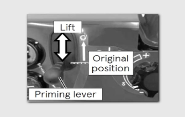 Priming Lever