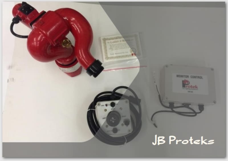 Protek’s Remote-Controlled Fire Monitors Indonesia Supplier