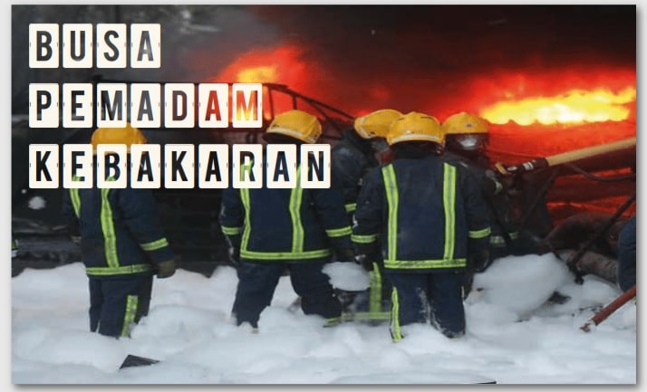 busa pemadam kebakaran api