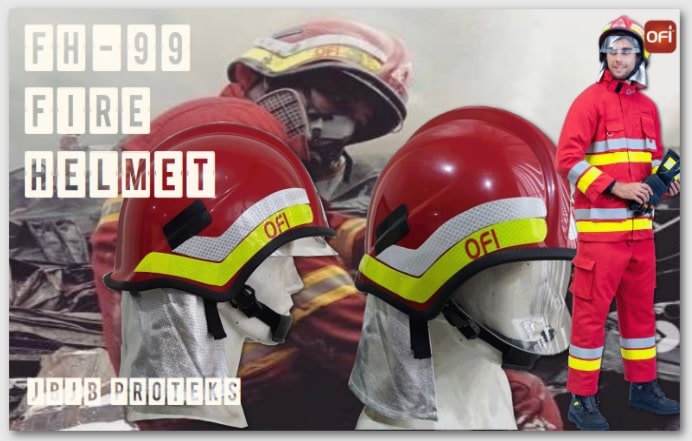 harga helm fh99 pemadam