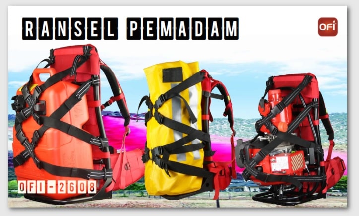 ransel pengangkut selang pemadam