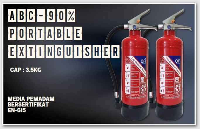 harga apar 3.5 kg abc powder