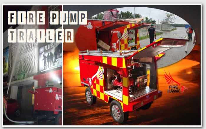 jual fire pump trailer pemadam