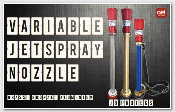 jual variable hydrant nozzle spray fire fighting