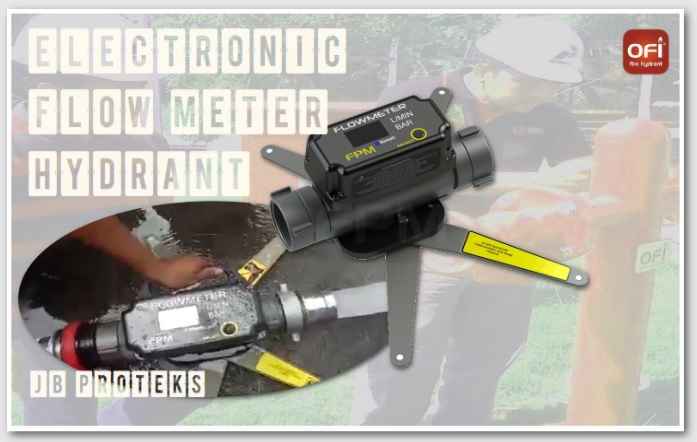 jual water flow meter hydrant pfm