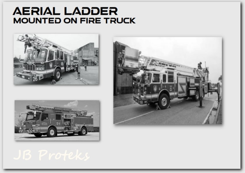 aerial ladder pada truk pemadam
