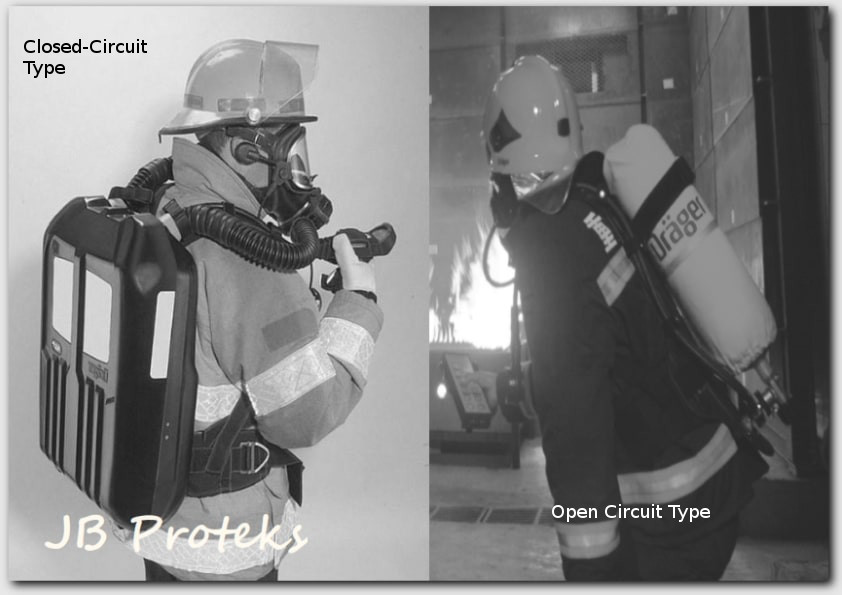 Fungsi dan Tipe SCBA Breathing Apparatus